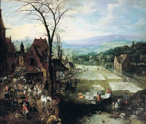 Mercado y campo de blanqueo, 1620-22